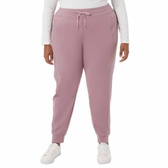 32 Degrees Heat Womens  Purple Tech Joggers Medium New - Picture 5 of 6
